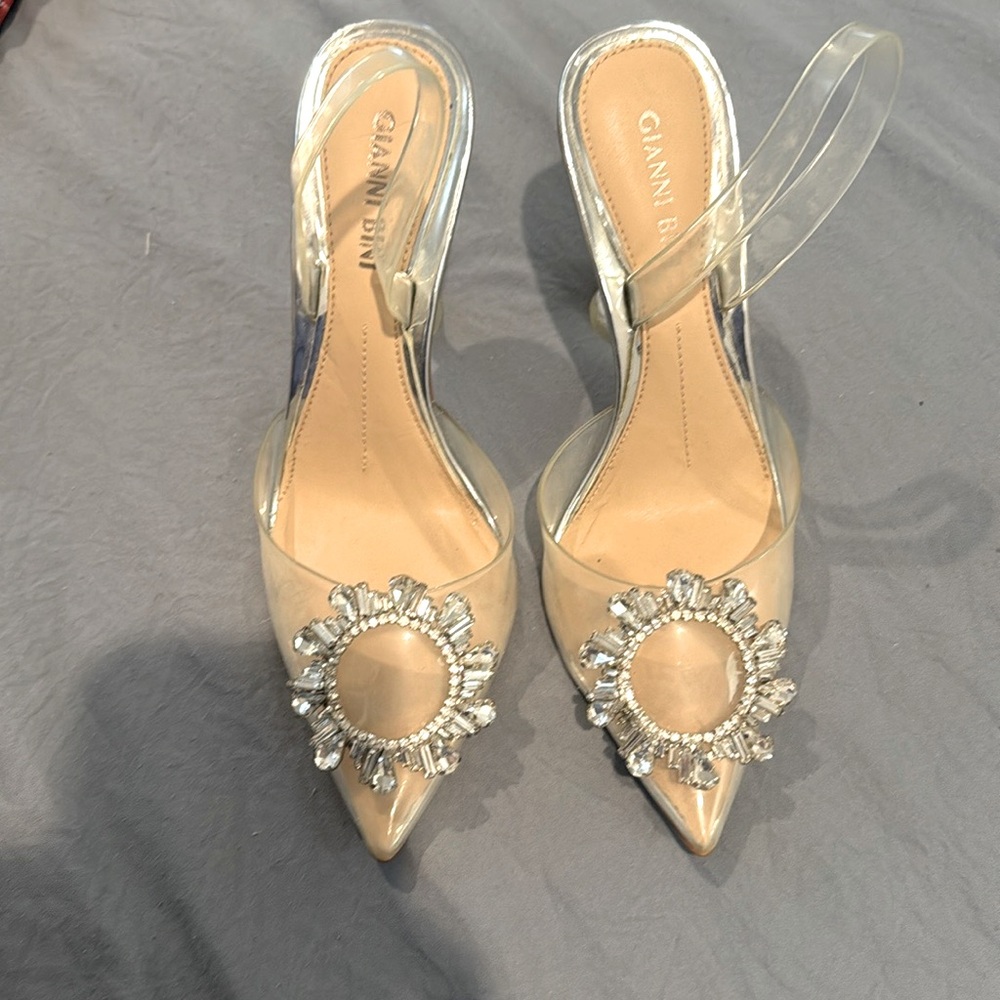 Gianni Bini clear heels